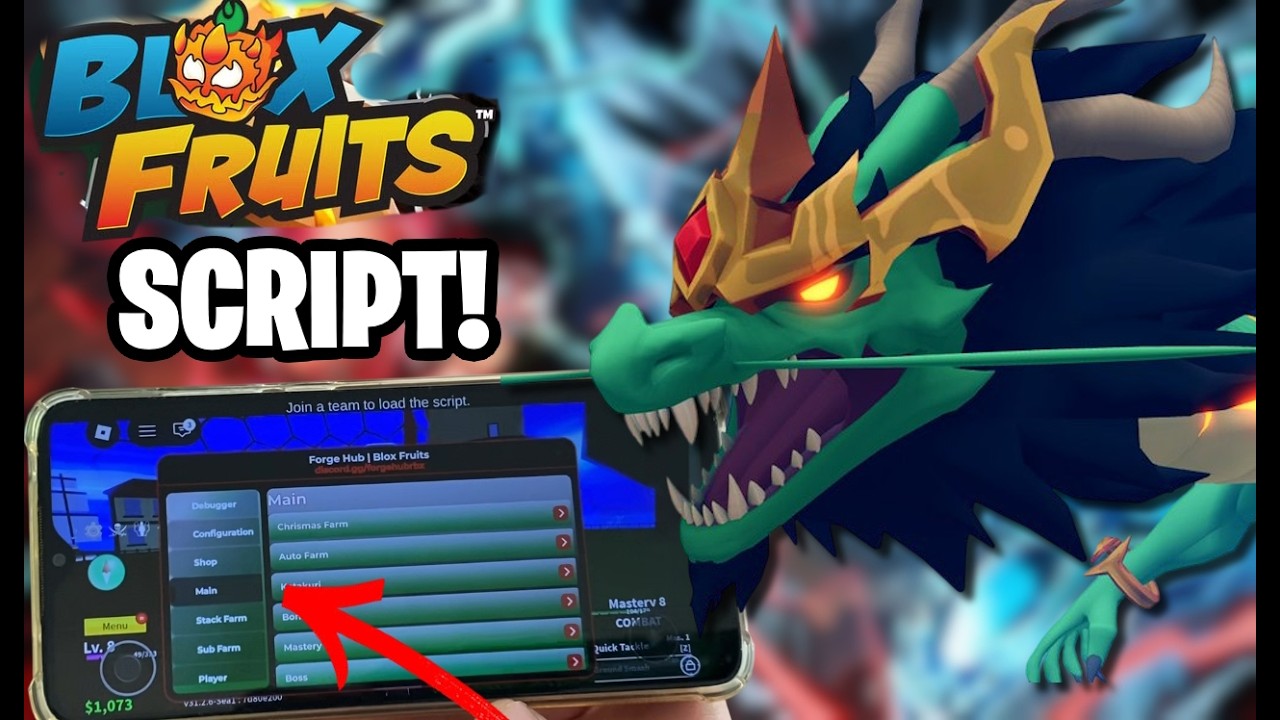 Blox Fruits Script π Auto Farm & Level Up (No Key)