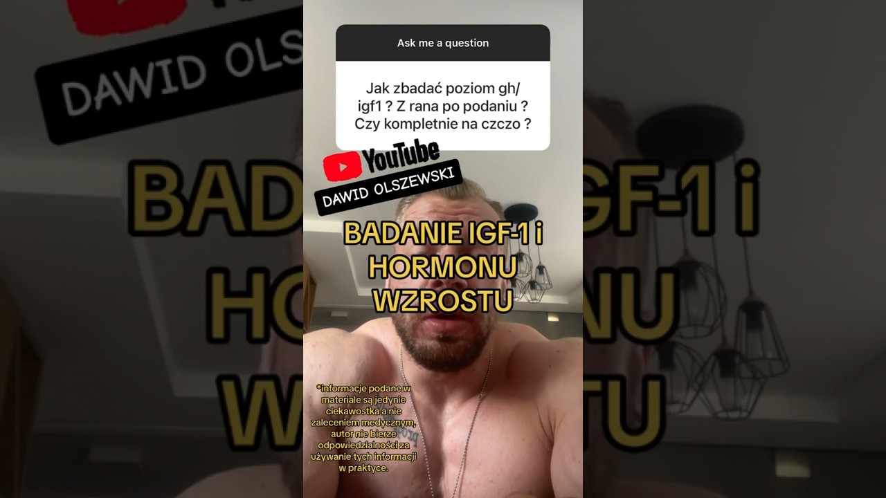Jak sprawdzić poziom GH i IGF-1