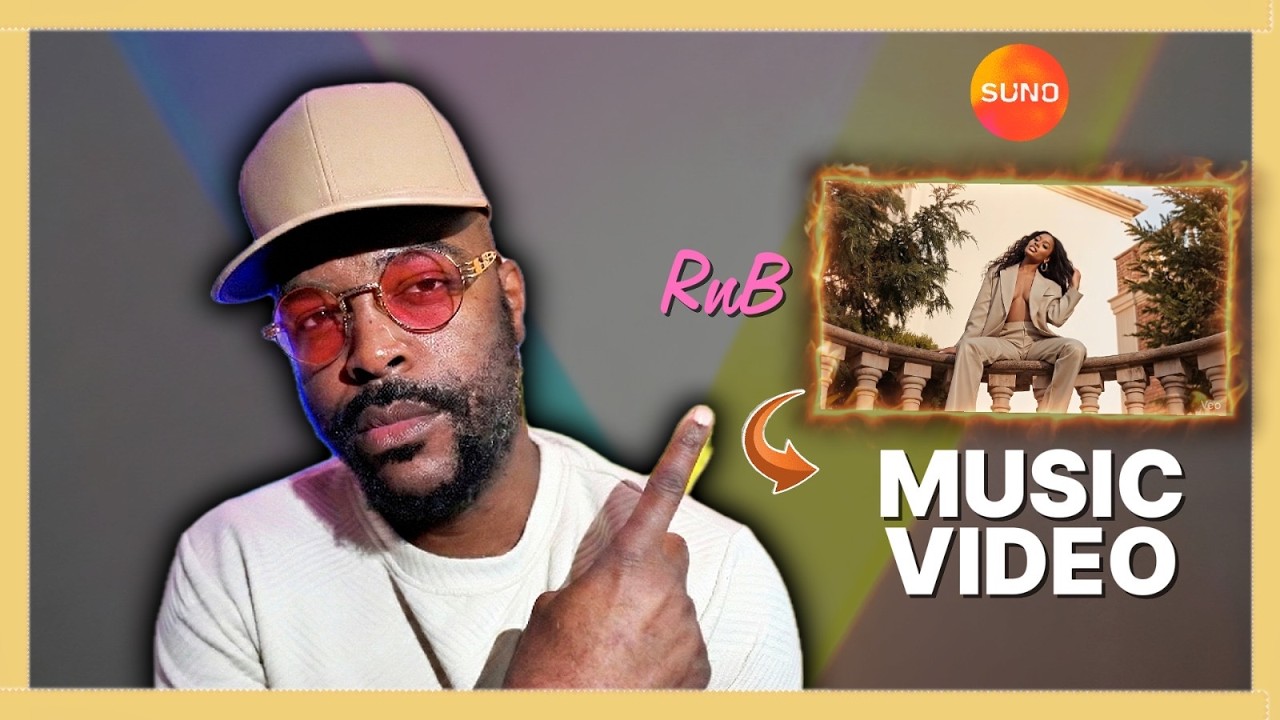 Create R&B AI Music Video with Suno 🎶