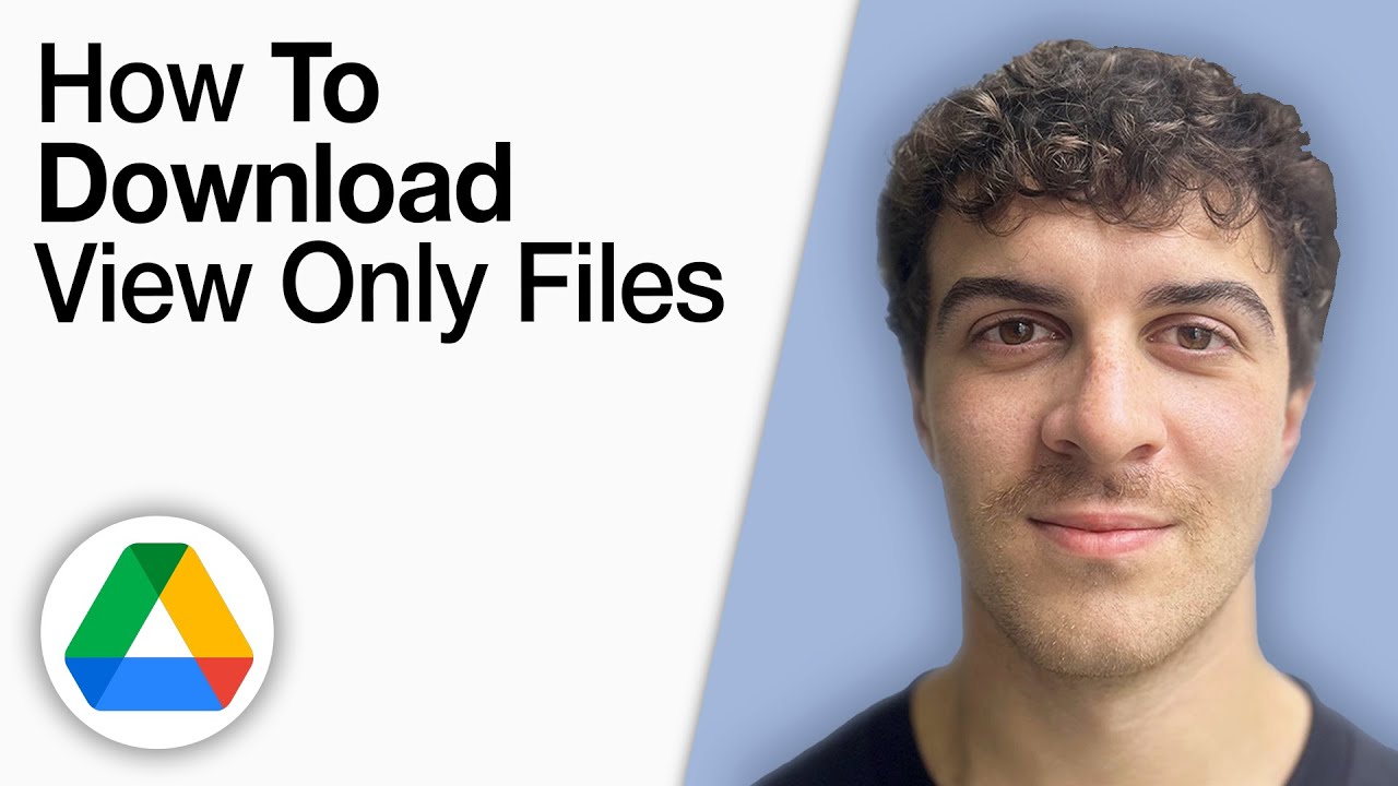 Guide to Downloading View-Only Files from Google Drive (2025)