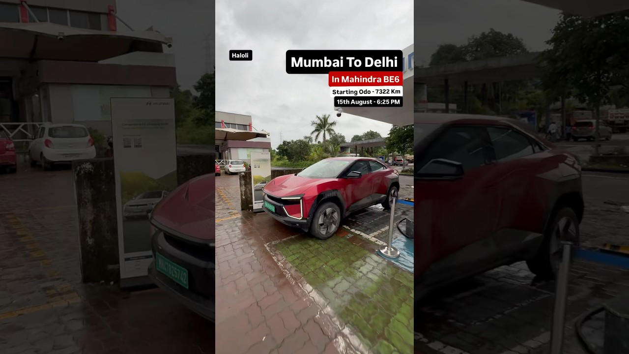 Mumbai to Delhi EV Range Test 🚗