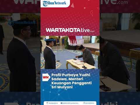 Profil Purbaya Yudhi Sadewa, Menteri Keuangan Pengganti Sri Mulyani