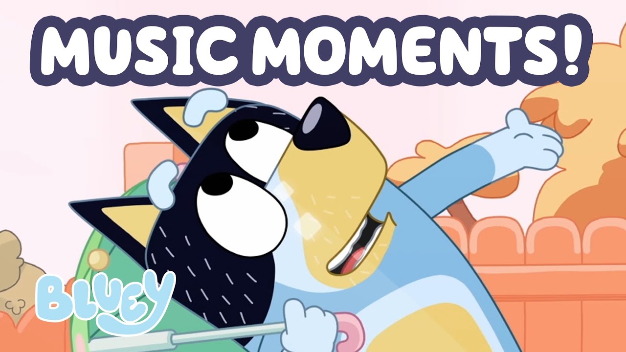 Bluey Music Moments | 2 Hours of Singing & Dancing 🎶