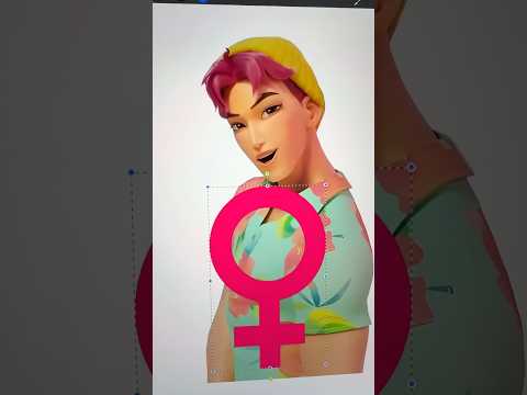 Abby Saja as a girl 🩷#glowup #huntrix #abby #kpopdemonhunters #sajaboys #transformation