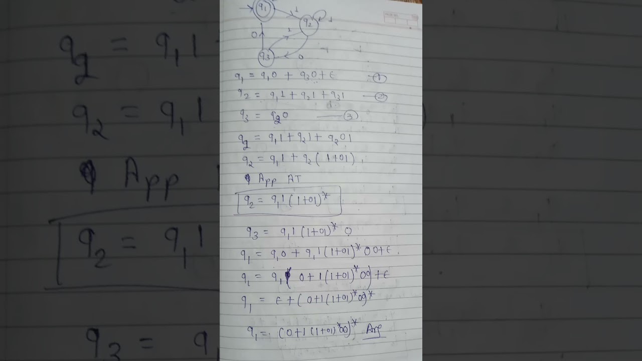 Understanding Arden's Theorem: A Key Concept in Automata and Computer Science ๐ค