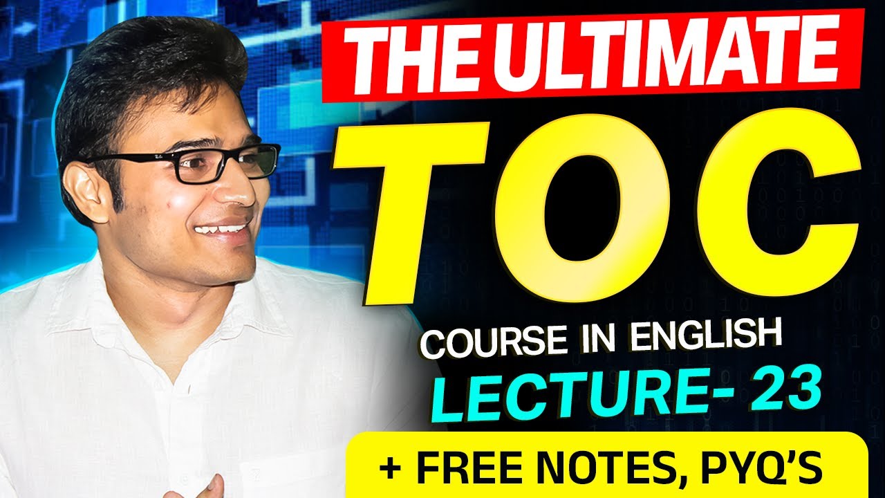 Master Arden's Theorem with Prof. Ravindrababu Ravula | Ultimate TOC Course 📘