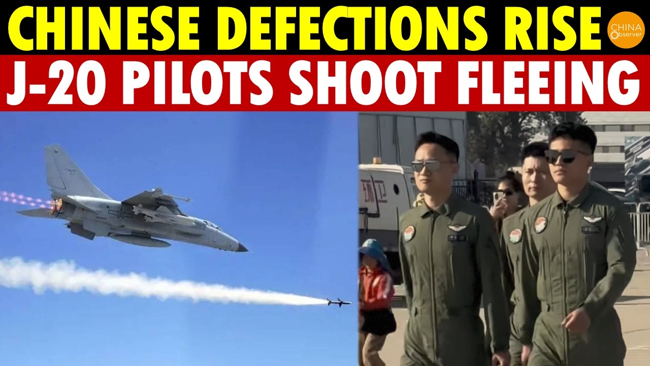 Chinese Military Defections Rise Amid J-20 Shooting Orders โ๏ธ