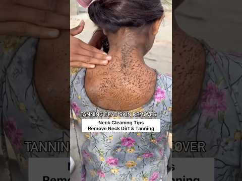 Neck Cleaning Tips #hacks #hack #skincareroutine #youtube #video #shortvideo #skincare #diy #shorts