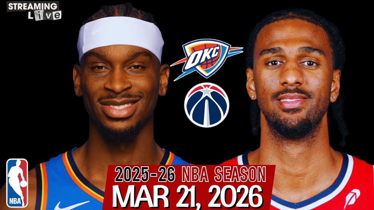 (LIVE) SGA MVP TOUR | Oklahoma City Thunder vs Washington Wizards NBA Live Stream