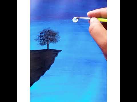 Mast ,Night ,Moon, Painting,///, How,To,Draw,a, Painting,Step,By,Step 💗❤️