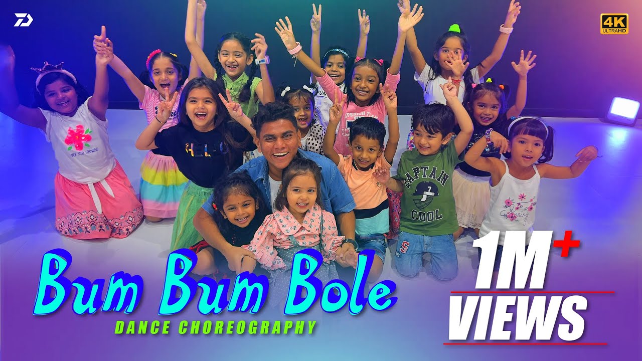 Bum Bum Bole Kids Dance | Choreography by Sahil Dhotre