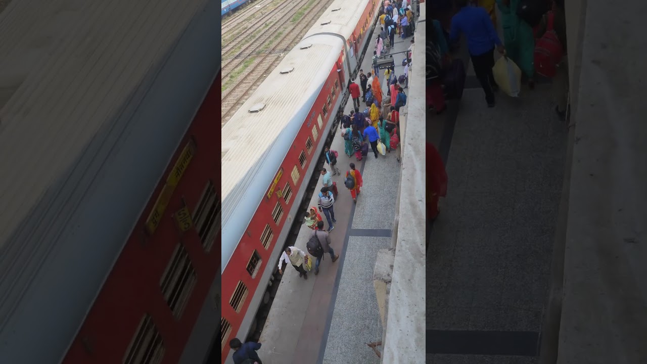 Gorkhapur Junction welcomes you 🚆