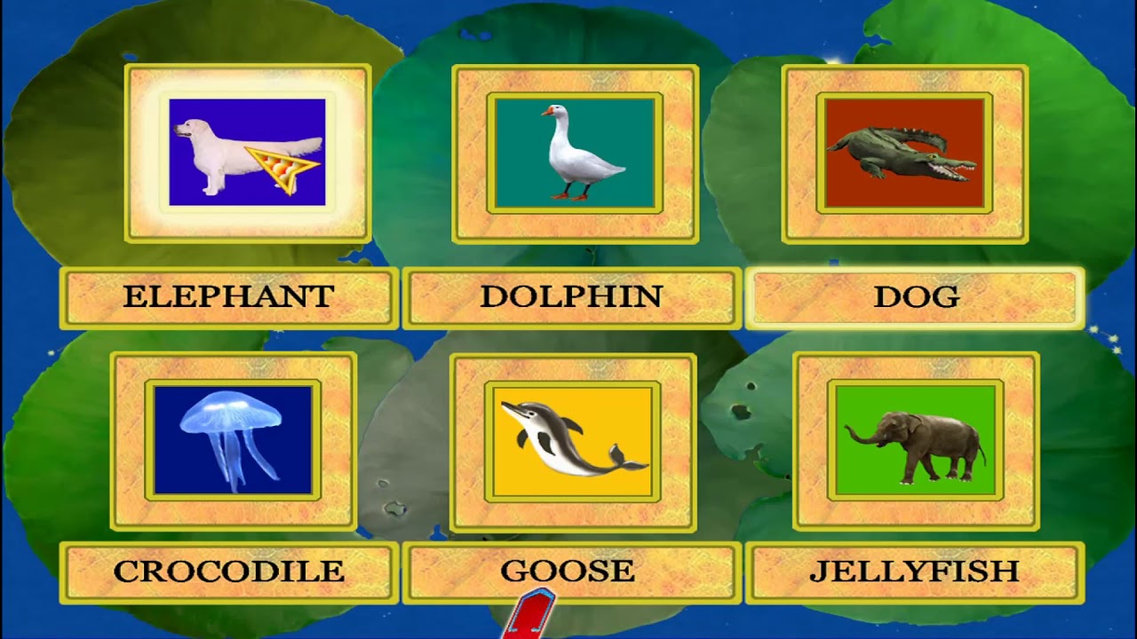 ЛУНТИК УЧИТ АНГЛИЙСКИЙ ЯЗЫК. Часть 4. Учим английские слова в картинках. Небо в пруду.