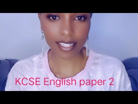 2025 KCSE English paper 2 preparation