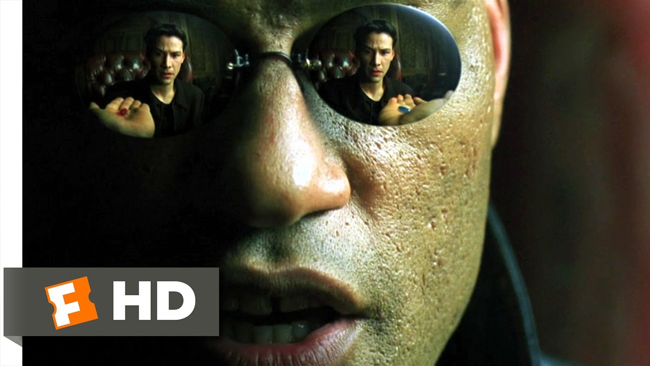 The Matrix (1999) Blue & Red Pill Scene 🎥