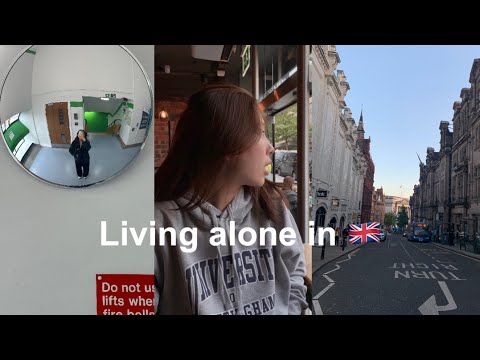 Living alone in UK 🇬🇧 | University of Nottingham, Welcome week, Getting ready for school to start
