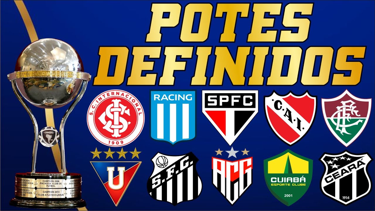 Sorteio da Fase de Grupos da Copa Sul-Americana 2022 ⚽