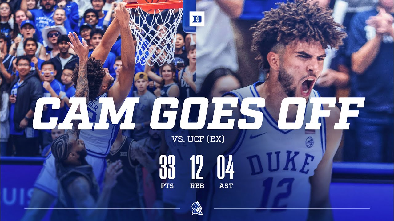Cam Boozer Scores 33 in Duke Debut π