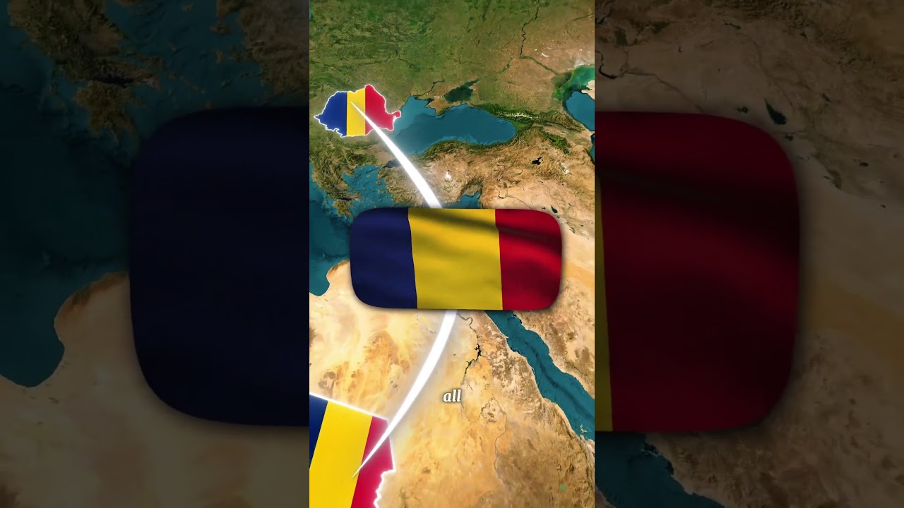 Romania & Chad Share the Same Flag 🇷🇴🇹🇩