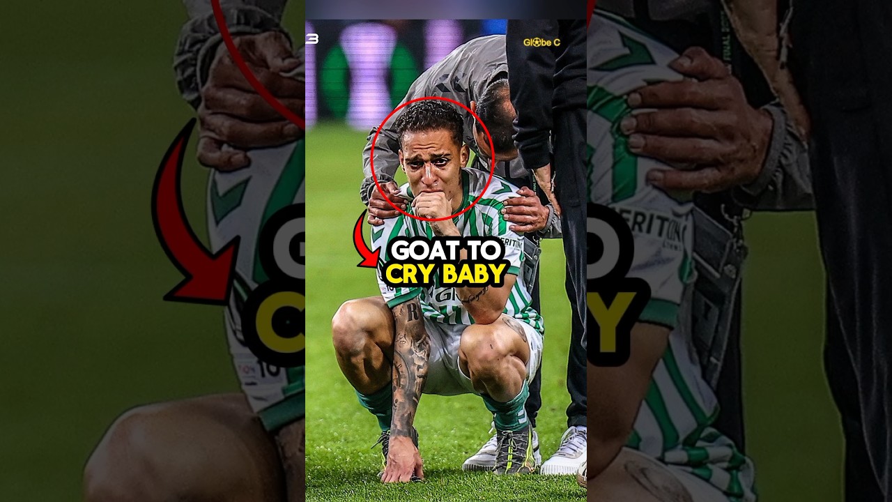 Antony Tears Up After Conference League Final 😢