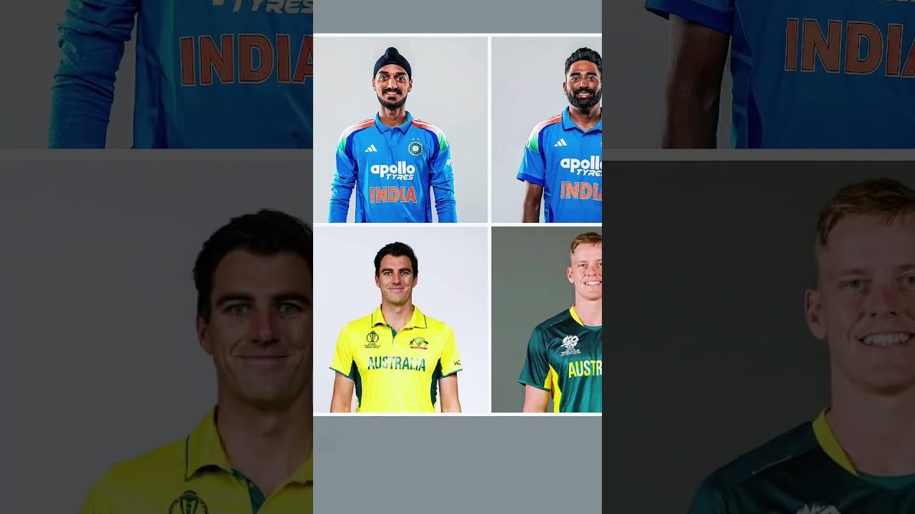 Arshdeep Singh vs Mohammed Siraj vs Nathan Ellis: Cricket Shot Compilation