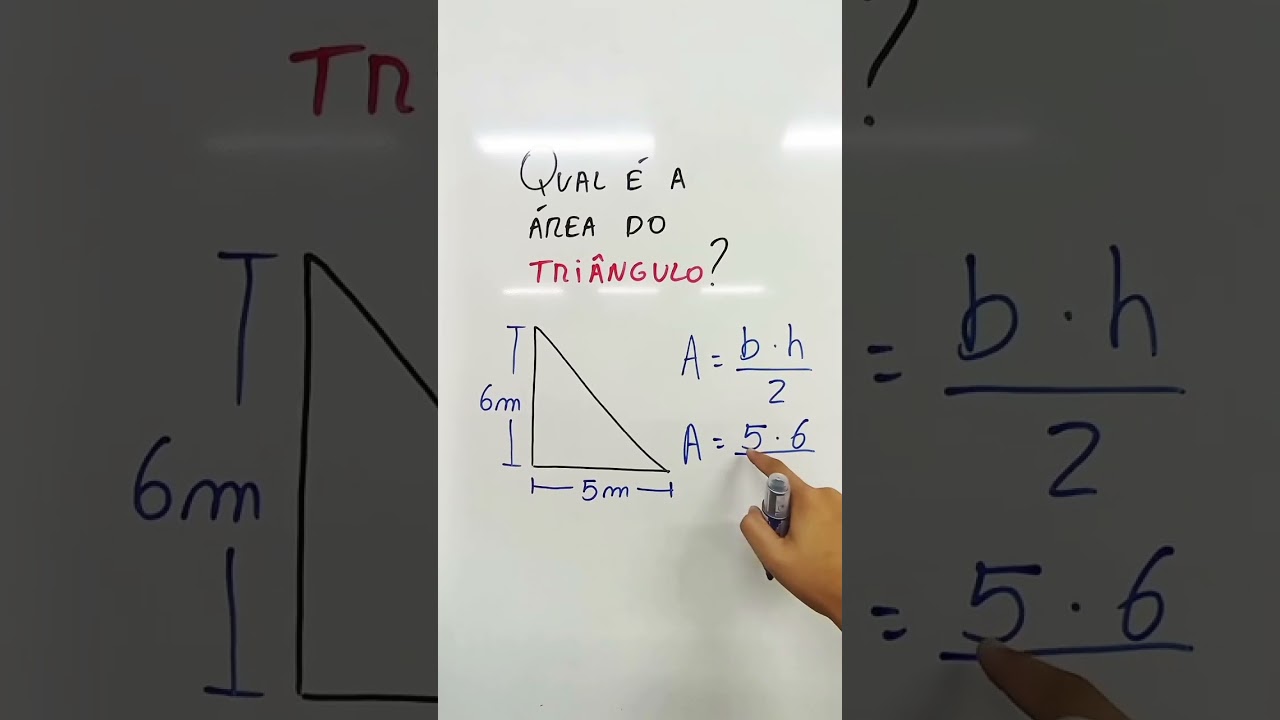 Aprenda a calcular a área do triângulo de forma fácil e rápida 📐