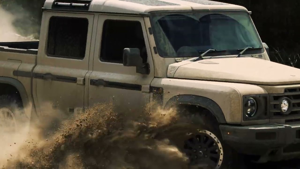 George Russell & Kimi Antonelli Conquer Muddy Trails in INEOS Grenadier 🚙