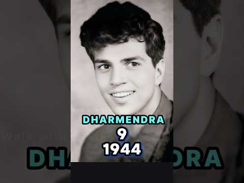 DHARMENDRA Age Transformation 1935-2025 | Dharmendra life journey evolution #dharmendra