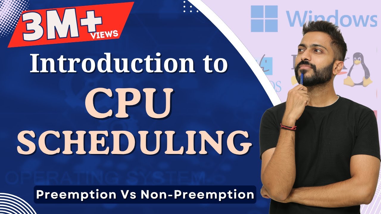 L-2.1: Process Scheduling Algorithms – Preemptive vs Non-Preemptive CPU Scheduling in OS