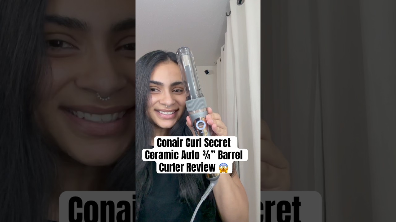 Conair Curl Secret Auto Curler Review ✨