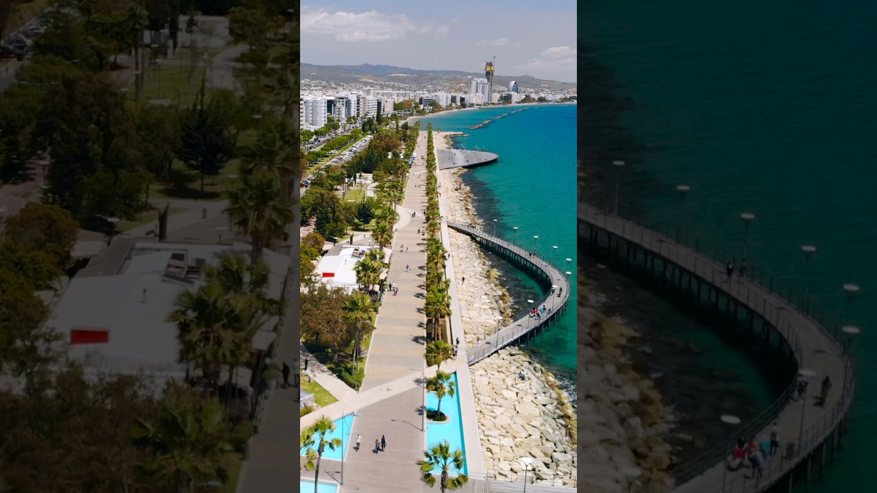 Hidden Gem of Cyprus 🇨🇾 | Limassol’s Coastal Charm Revealed ✨🌅 #shorts