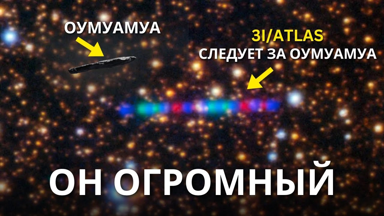 Межзвёздный объект 3I/ATLAS входит в нашу Солнечную систему — удивительное событие
