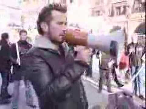 "Keine Amnestie für MTV" Demo 2002