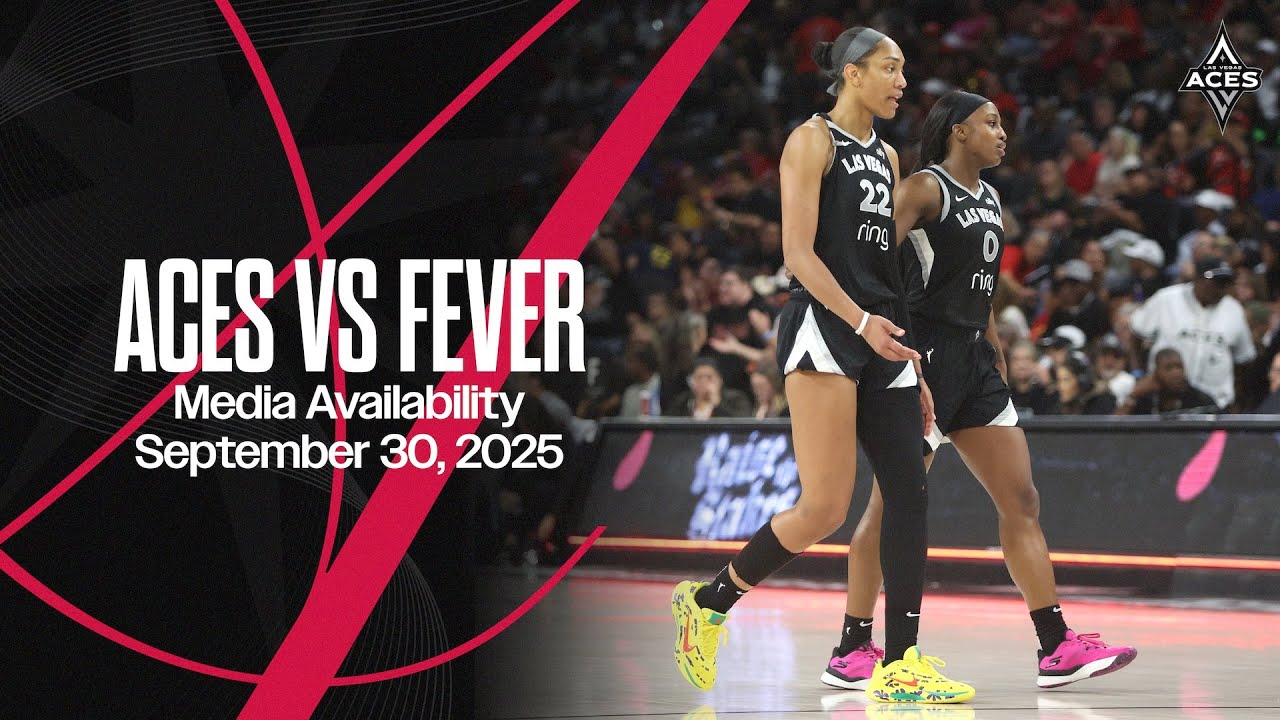 Exciting Postgame Highlights: Las Vegas Aces vs Indiana Fever Game 5 🏀