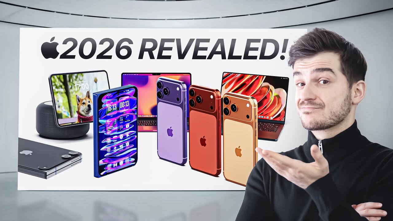 Apple’s 2026 Products: iPhone 18 Pro, Fold & More