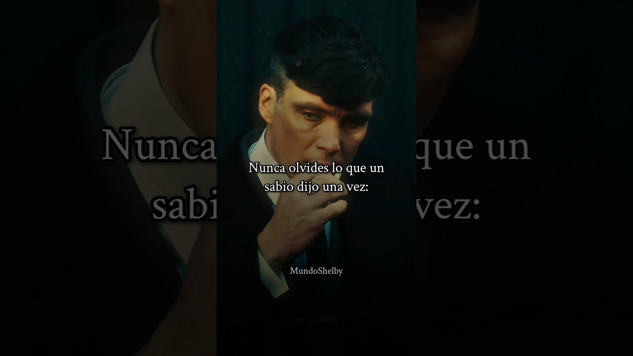 Inspiradora Reflexión de Thomas Shelby: La Clave para Superar Obstáculos ✨