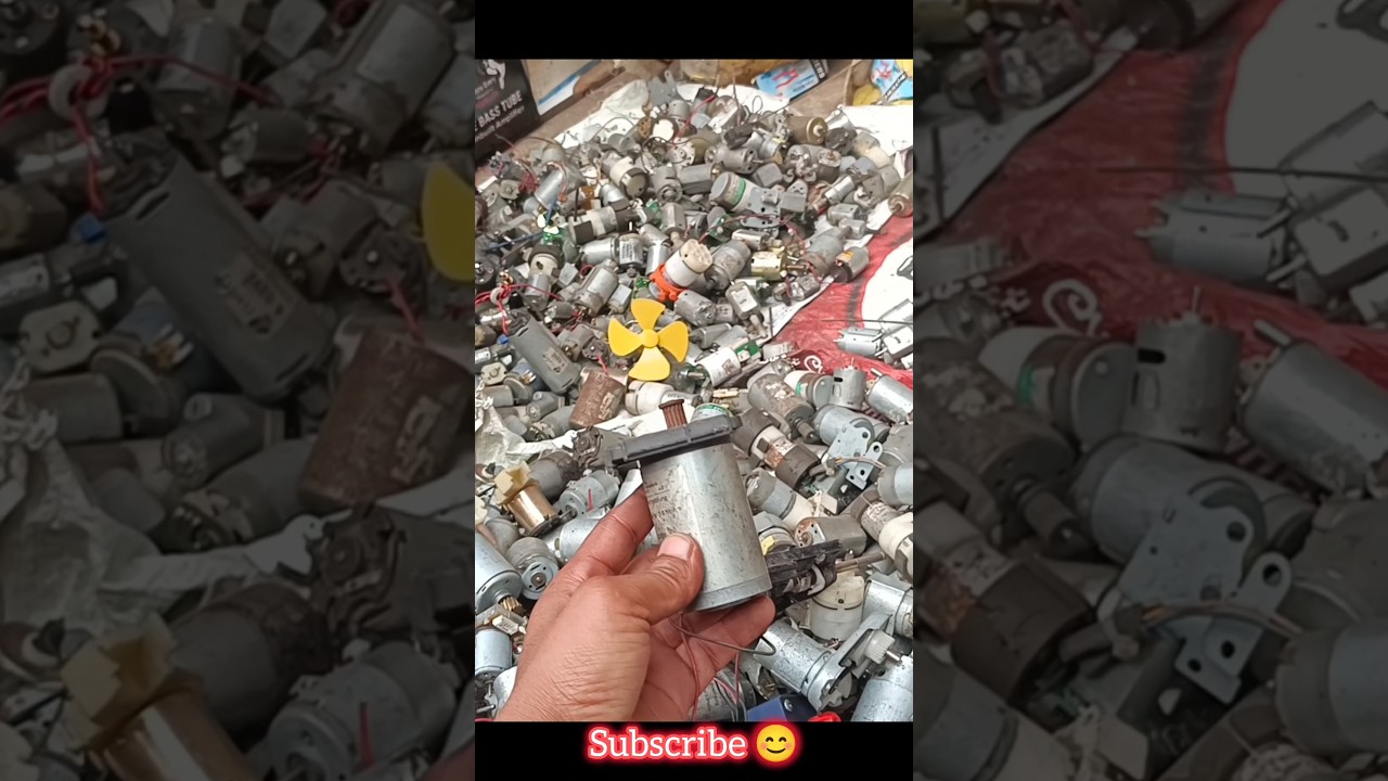 Best Deals on Old DC Motors at Lajpat Rai Market, Old Delhi 🔧