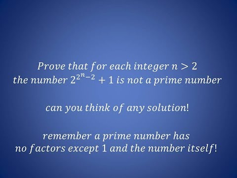 Testing primality of a given expression