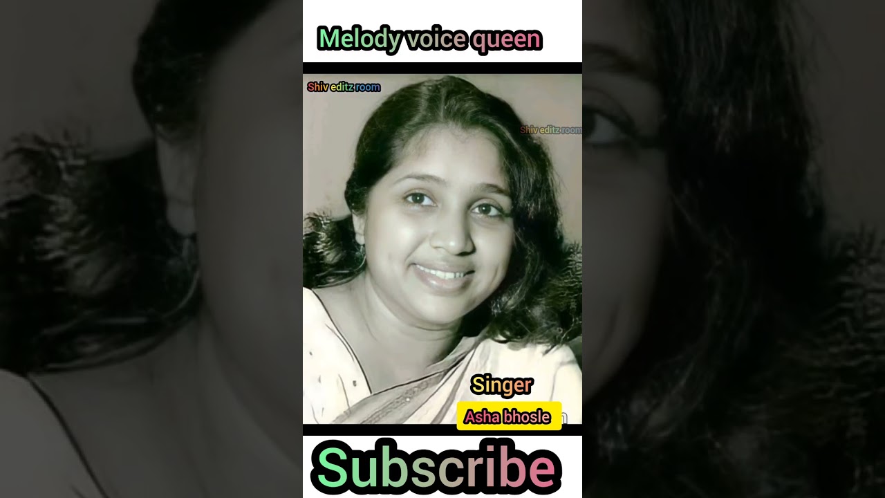 Asha Bhosle Transformation Video 🎶