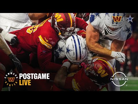 Postgame LIVE: Washington Commanders Fall on Road to Dallas Cowboys | NFL Week 7