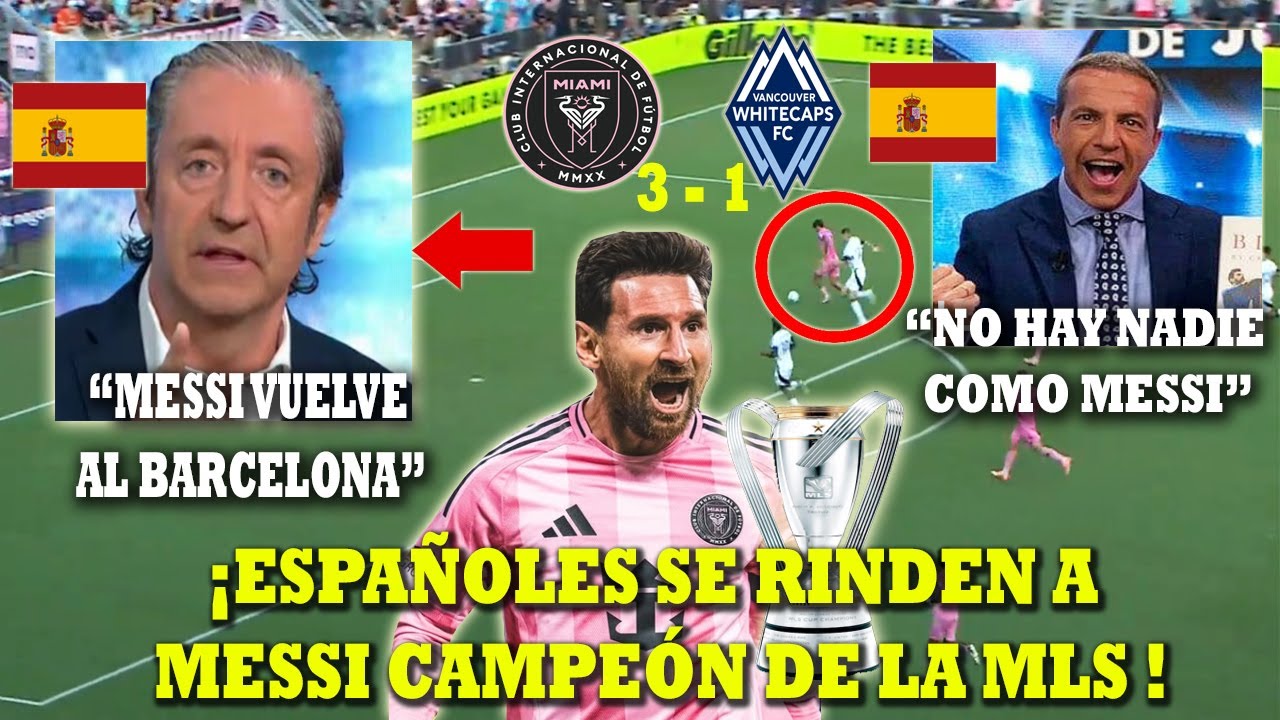 Prensa Española Rinde Homenaje a Messi, Campeón de la MLS ⚽