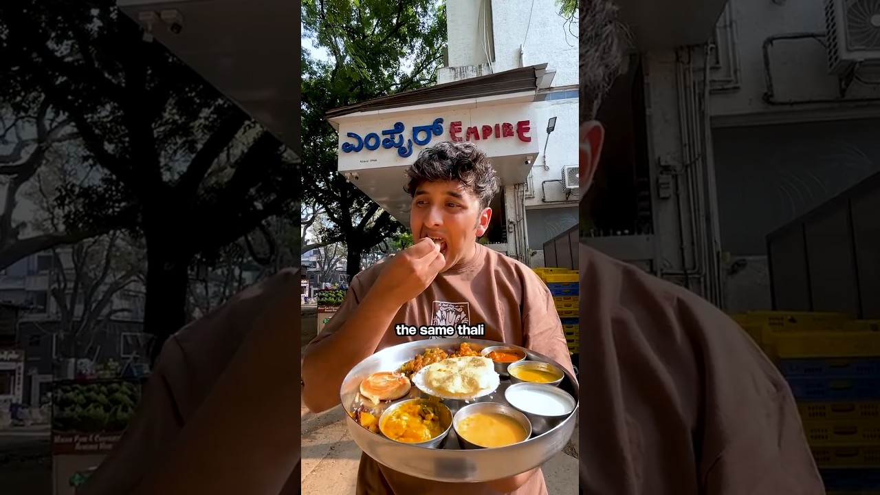 1563 Kms for a Thali! 🌍