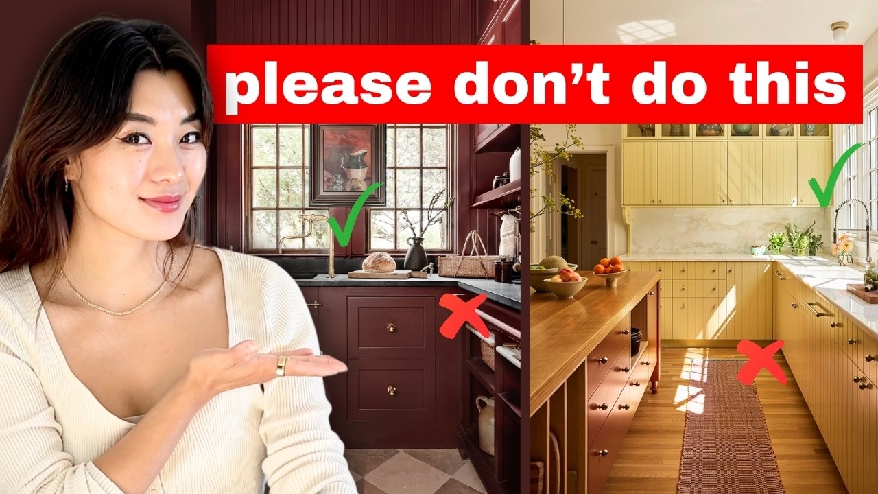 11 Kitchen Design Mistakes + how to fix them!