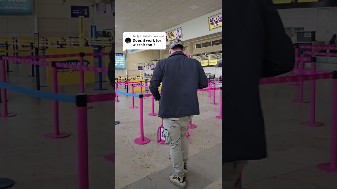 "Does My Wizz Air Suitcase Fit? Airport Sizer Test! ✈️✅"  #wizzair  #CarryOnOnly #travelhacks
