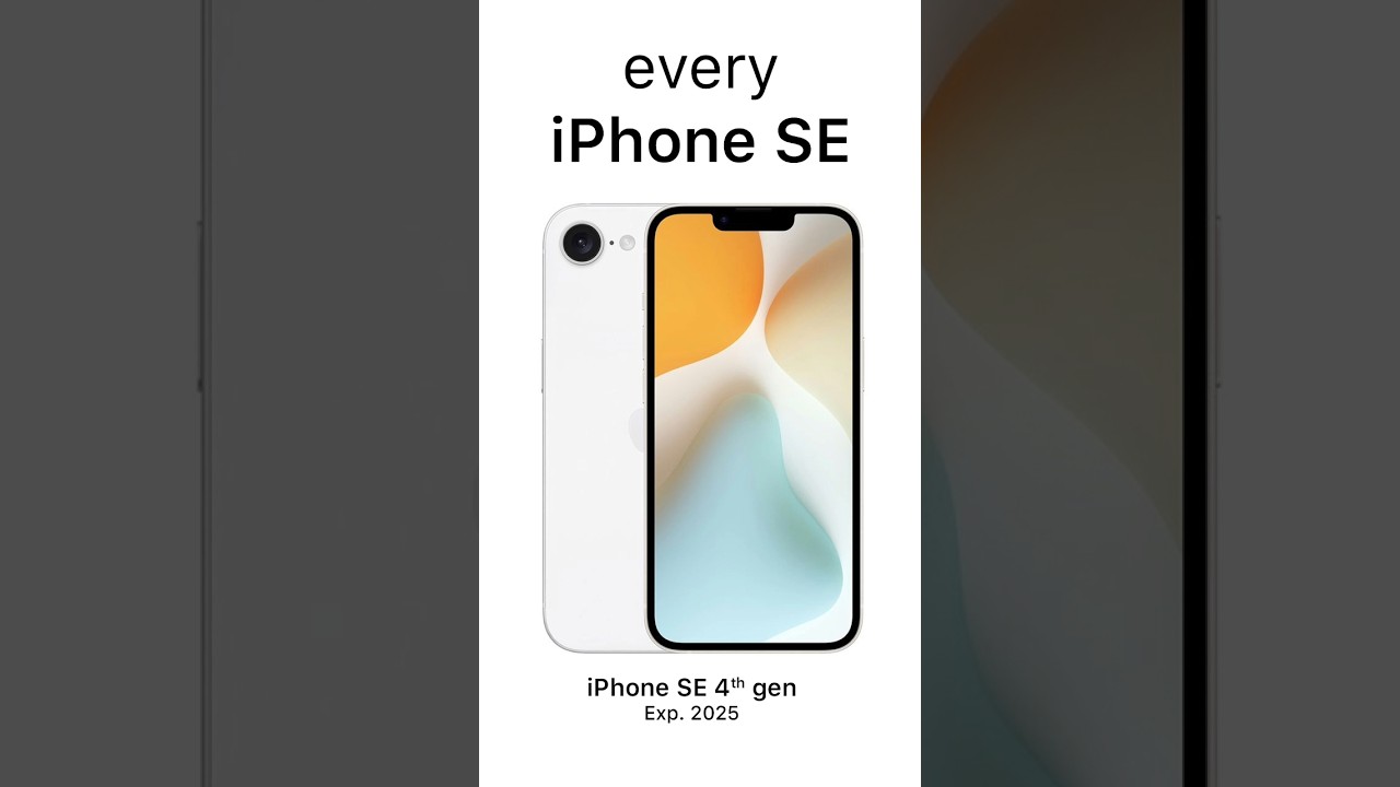 iPhone SE Evolution: From 2016 to 2025 📱