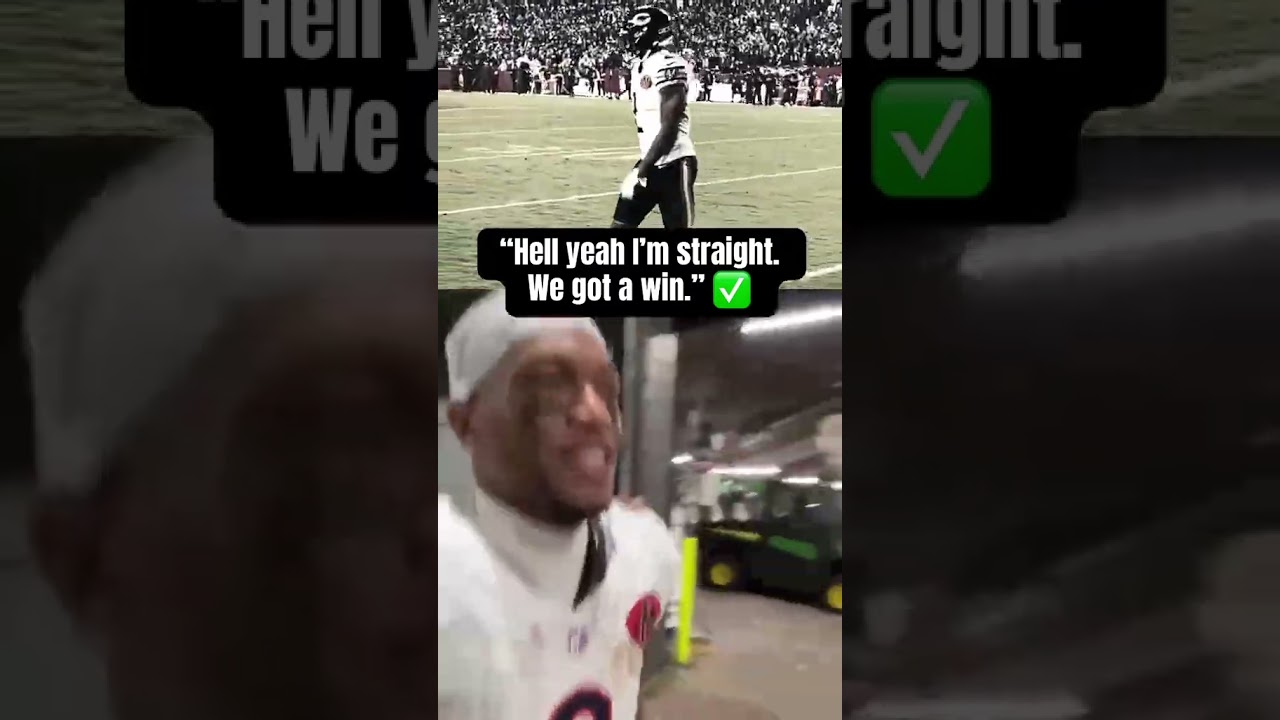 DJ Moore Clutches Win in Exciting Finish! 🔥