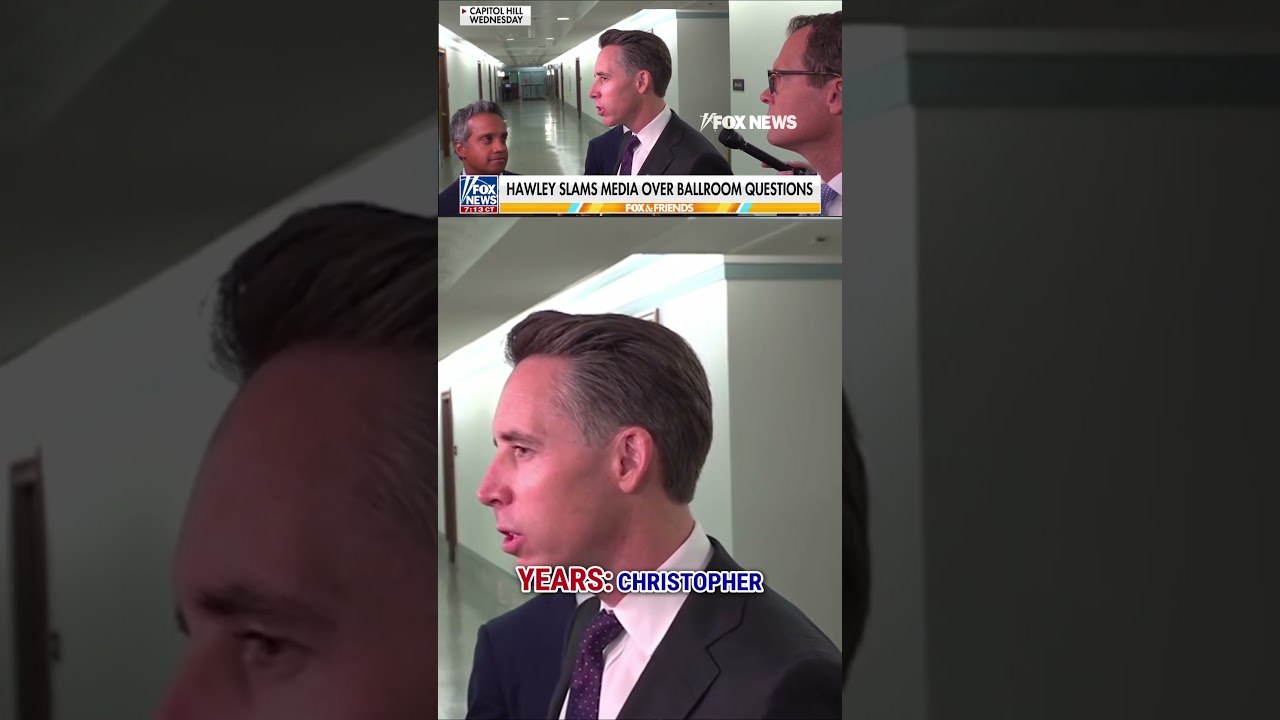 Sen. Hawley Clashes with Reporters Over White House Ballroom Controversy 🏛️