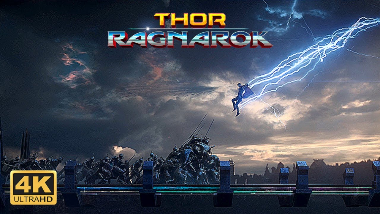Thor Ragnarok & Led Zeppelin - Immigrant Song 4K IMAX 🎶