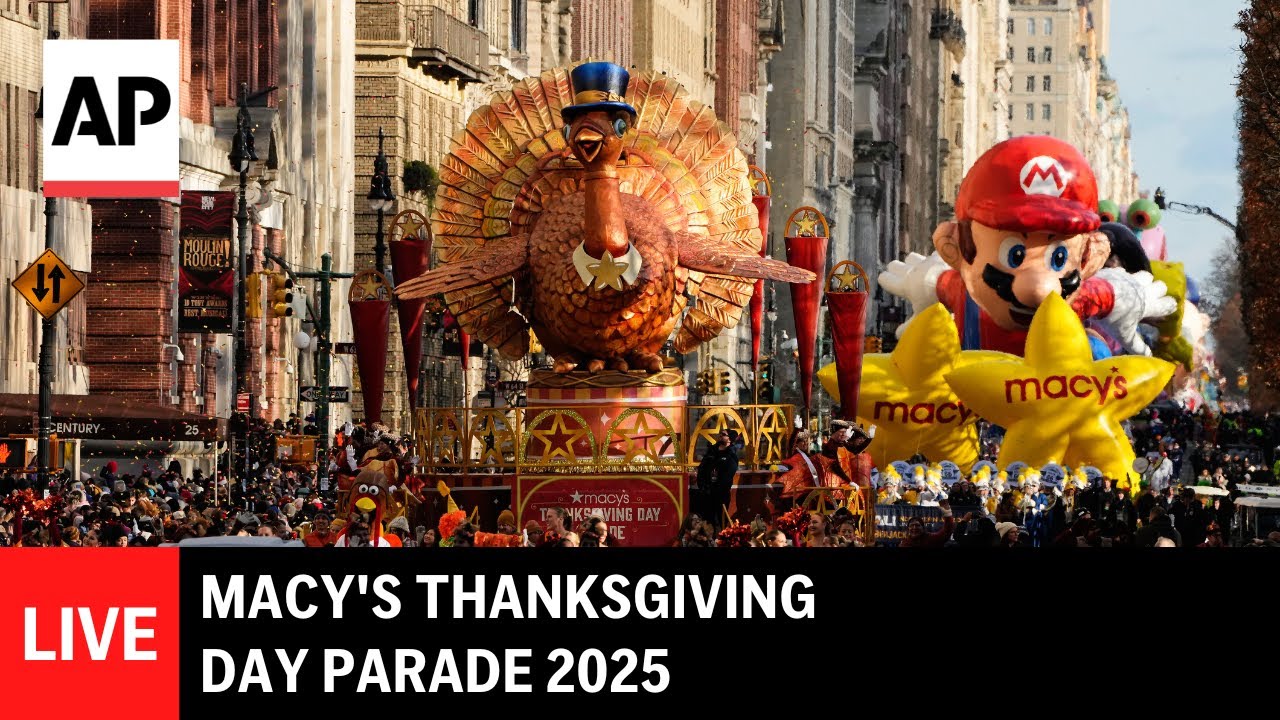 Macy's Thanksgiving Parade 2025: Live from NYC 🎉