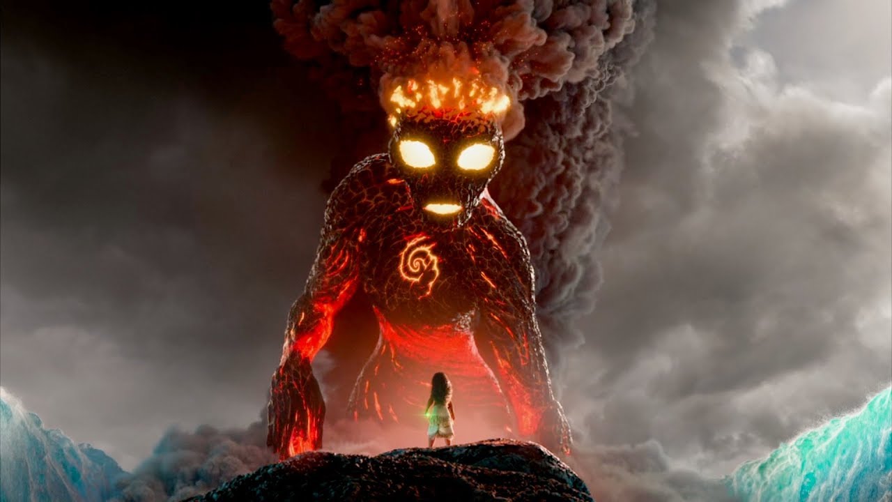 Моана спасает Тефити 🌊